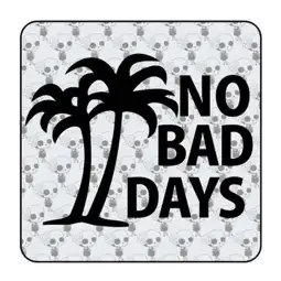 No Bad Days Sticker 2