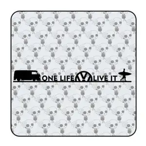 One Life Live It - vw T2 Aufkleber