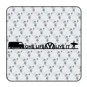 One Life Live It - vw T2 Aufkleber