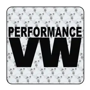 VW Performance Sticker