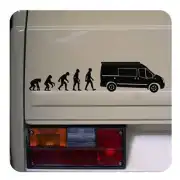 Pegatina Pegatina Ford Transit. Vinilo de alta calidad, soporta perfectamente la intemperie, apto incluso para náutica. Pégala d