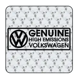 Genuine High Emissions Volkswagen Aufkleber 2