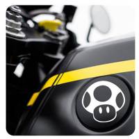 Autocollant Seta Super Mario