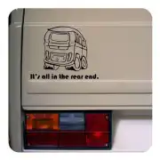 It's all in the rear Sticker