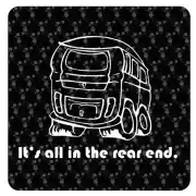 It's all in the rear Sticker