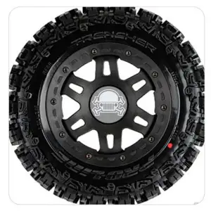 Calavera Jeep Aufkleber