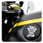 Love Kittens and Zombies Sticker