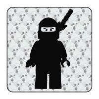 Ninja Lego Aufkleber 2
