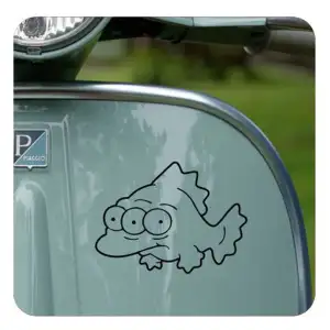 Pez Simpsons Sticker