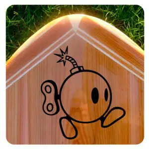 Bomba Super Mario Sticker