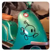 Bomba Super Mario Aufkleber