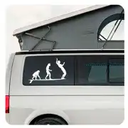 Autocollant Longboard Evo