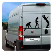 Longboard Evo Sticker