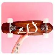 Longboard Evo Aufkleber