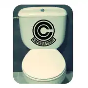 Capsule Corp Aufkleber