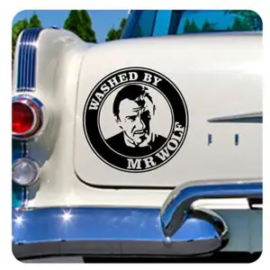 Autocollant Mr. Wolf