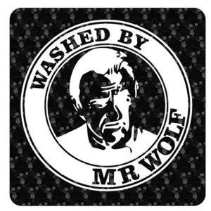 Mr. Wolf Aufkleber