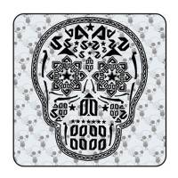 Calavera Mexicana Aufkleber 2