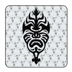 Mascara Tribal Sticker 2