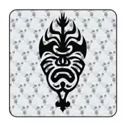 Mascara Tribal Aufkleber