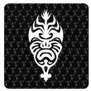 Mascara Tribal Sticker