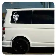 Mascara Tribal Sticker