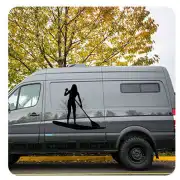 Autocollant SUP Girl