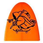 Skater La Muerte Sticker