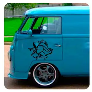 Skater La Muerte  Aufkleber