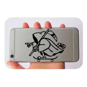 Autocollant Skater La Muerte 