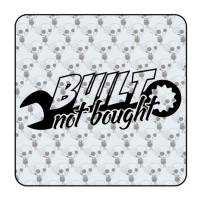 Built Not Bought Sticker 2