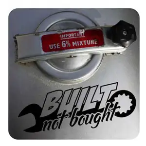 Built Not Bought Sticker