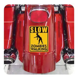 Autocollant Slow Zombies Walking