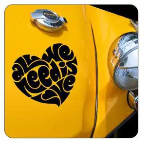 ALL WE NEED IS LOVE Sticker