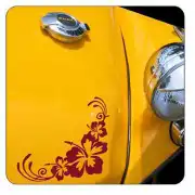 HIBISCUS Sticker