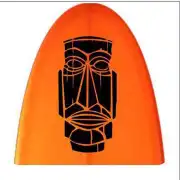 Pegatina TIKI. Vinilo de alta calidad, soporta perfectamente la intemperie, apto incluso para náutica. Pégala donde quieras, un 