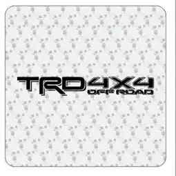 TRD 4X4 Sticker 2