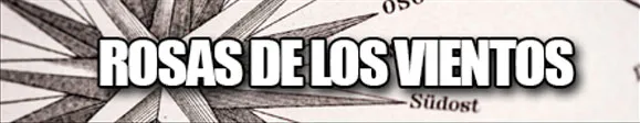 pegatinas rosas de los vientos