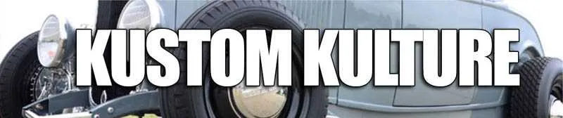KUSTOM KULTURE AUFKLEBER